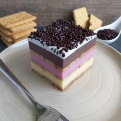 Pudingovo piškotne kocke (babičina torta)